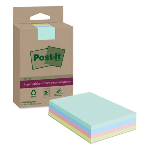 post-it-foglietti-post-it-super-sticky-carta-riciclata-100-righe-102x152-mm-45-fogli-blocchetto-conf-4-pz-assortiti