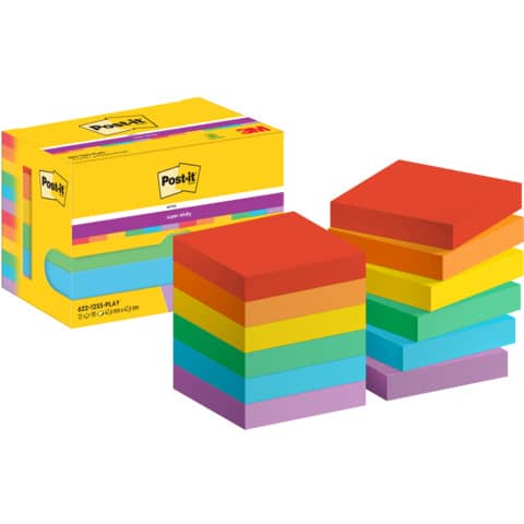 post-it-foglietti-post-it-super-sticky-playful-conf-12-blocchetti-90-ff-47-6x47-6-mm-622-12ss-play