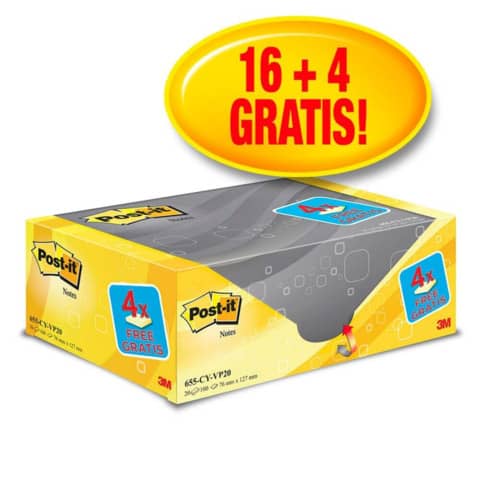 post-it-foglietti-riposizionabili-post-it-notes-giallo-canary-76x127-mm-value-pack-164-blocchetti-gratis-655-vp20