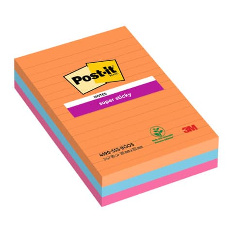 post-it-foglietti-xxl-bangkok-righe-assortiti-conf-3-blocchetti-90-ff-4690-ss3bgk-eu