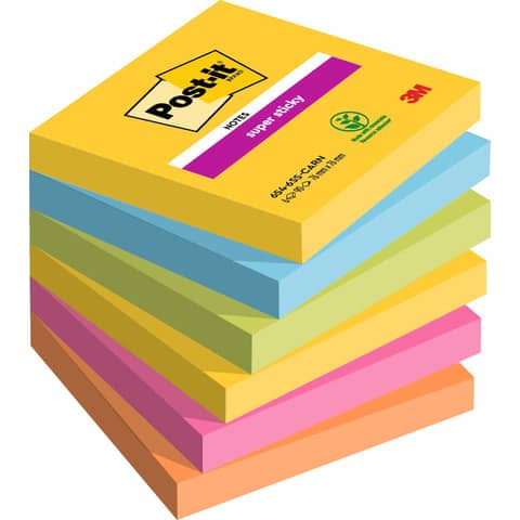 post-it-super-sticky-foglietti-post-it-super-sticky-carnival-conf-6-blocchetti-90-ff-76x76-mm-654-6ss-car