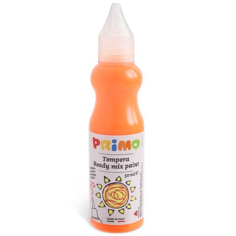 primo-tempera-brillante-bottiglia-becuccio-50-ml-arancio-fluo-2001brf50250