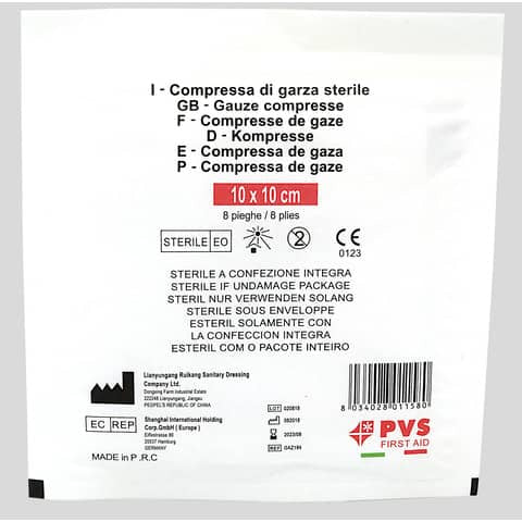 pvs-busta-garza-compressa-sterile-10x10-cm-8-pieghe-bianco-gaz111