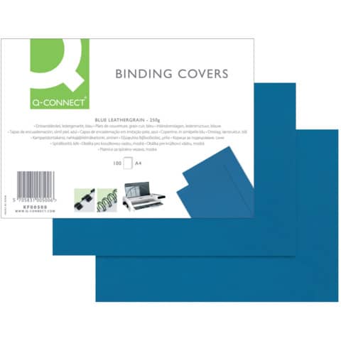 q-connect-copertina-rilegatura-a4-250-g-mq-blu-goffrato-conf-100-pezzi-kf00500