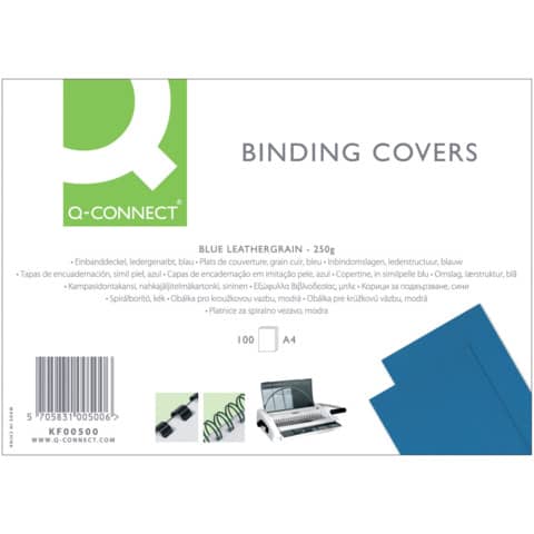 q-connect-copertina-rilegatura-a4-250-g-mq-blu-goffrato-conf-100-pezzi-kf00500