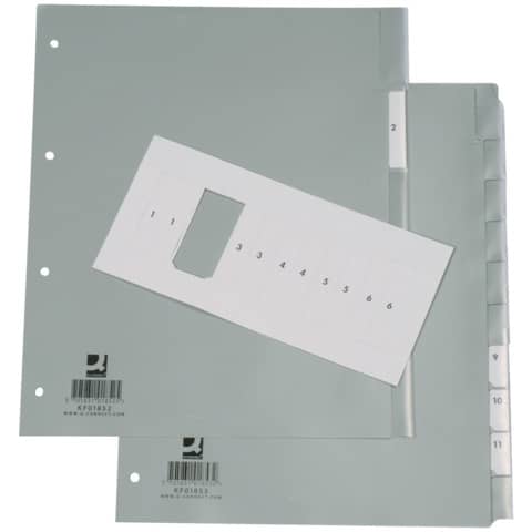 q-connect-divisore-neutro-grigio-xl-24x29-7-cm-ppl-15-fogli-kf01855