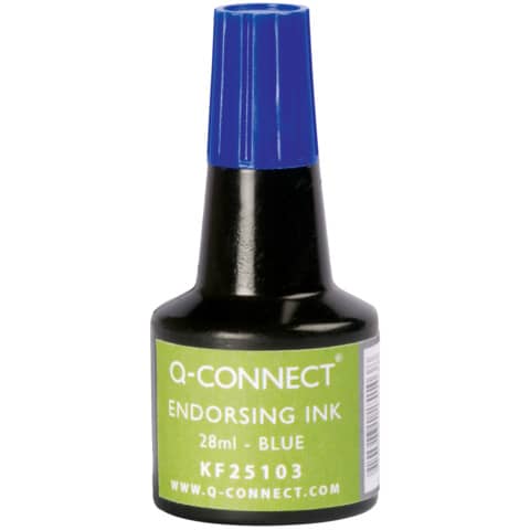 q-connect-inchiostro-timbri-senza-olio-28-ml-blu-kf25103