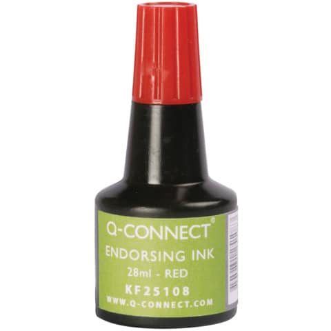 q-connect-inchiostro-timbri-senza-olio-28-ml-rosso-kf25108