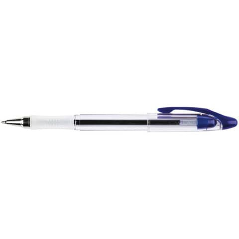 q-connect-penna-sfera-delta-punta-0-7-mm-blu-kf00376