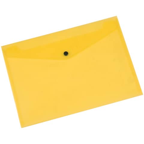 q-connect-portadocumenti-bottone-a4-ppl-giallo-kf03595