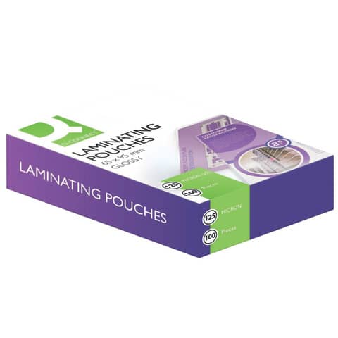 q-connect-pouches-plastificatrici-2x125-m-finitura-lucida-65x95-mm-conf-100-pezzi-kf01213