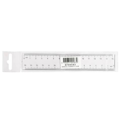 q-connect-righello-trasparente-15-cm-kf00583