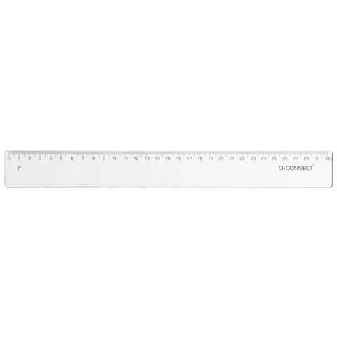 q-connect-righello-trasparente-30-cm-kf00587