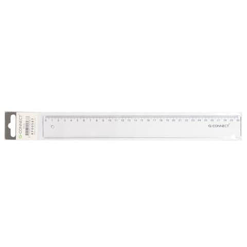 q-connect-righello-trasparente-30-cm-kf00587