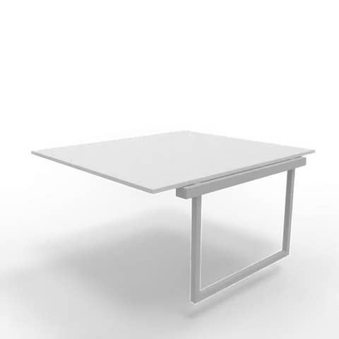 quadrifoglio-postazione-aggiuntiva-bench-piano-grigio-140x160xh-75-cm-gamba-anello-acciaio-argento-practika-p2-ecbia14-gr-a