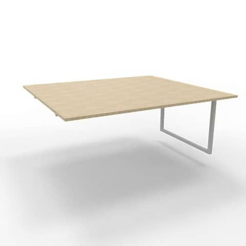 quadrifoglio-postazione-aggiuntiva-bench-piano-rovere-180x160xh-75-cm-gamba-anello-acciaio-argento-practika-p2-ecbia18-rk-a