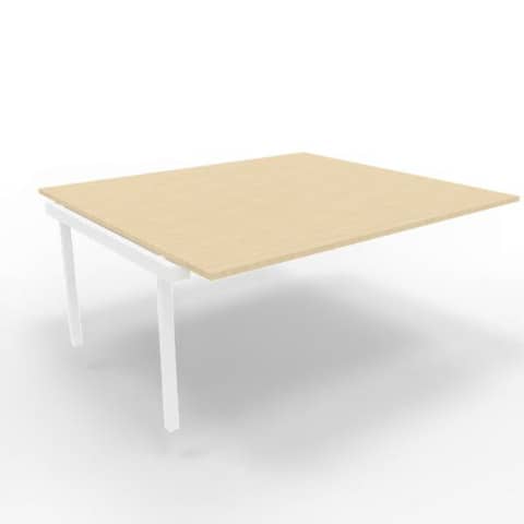 quadrifoglio-postazione-aggiuntiva-bench-piano-rovere-180x160xh-75-cm-gamba-ponte-acciaio-bianco-practika-p3-ecbic18-rk-i