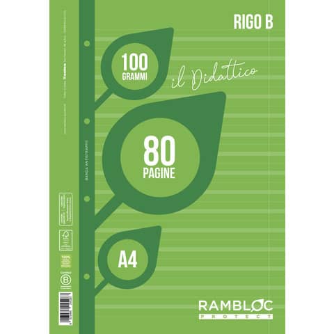 rambloc-blocco-ricambio-didattico-formato-a4-40-ff-100g-rigatura-b-90524383