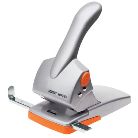 rapid-perforatore-2-fori-passo-8-max-65fg-hdc65-grigio-arancio