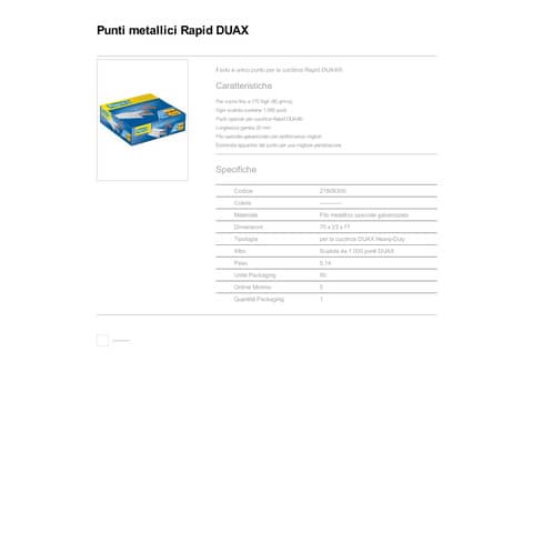 rapid-scatola-1000-punti-duax