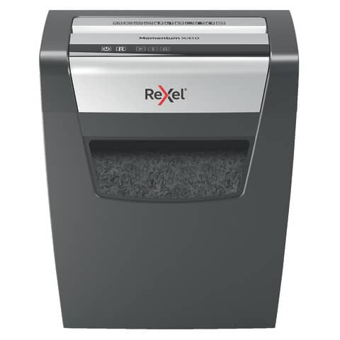 rexel-distruggidocumenti-frammenti-momentum-x410