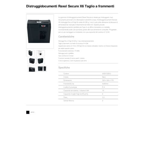 rexel-distruggidocumenti-frammenti-secure-x6