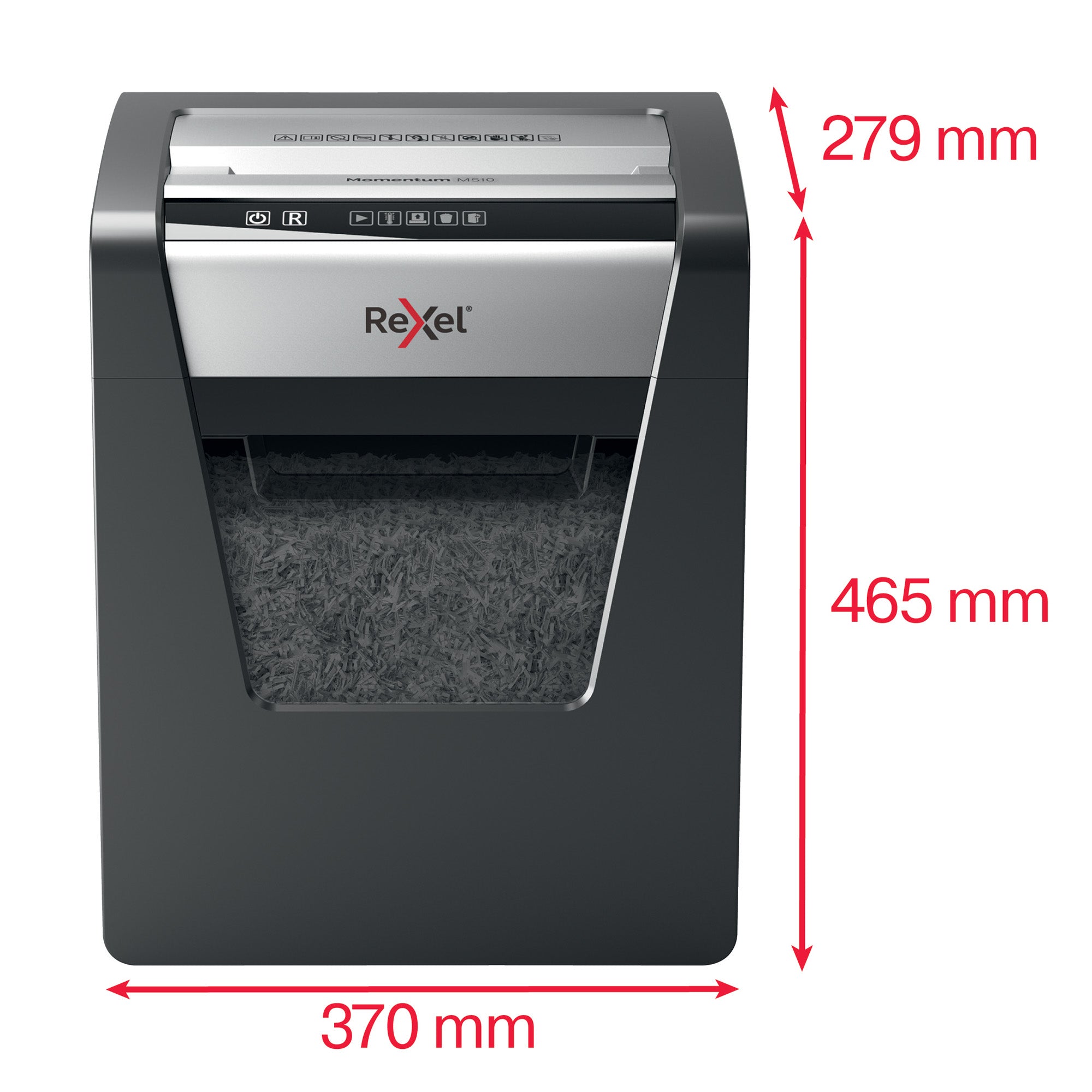 rexel-distruggidocumenti-micro-frammenti-momentum-m510