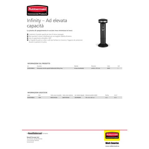 rubbermaid-posacenere-colonna-infinity-ultra-nero-h-105-cm-diametro-40-cm-fg9w3400bla