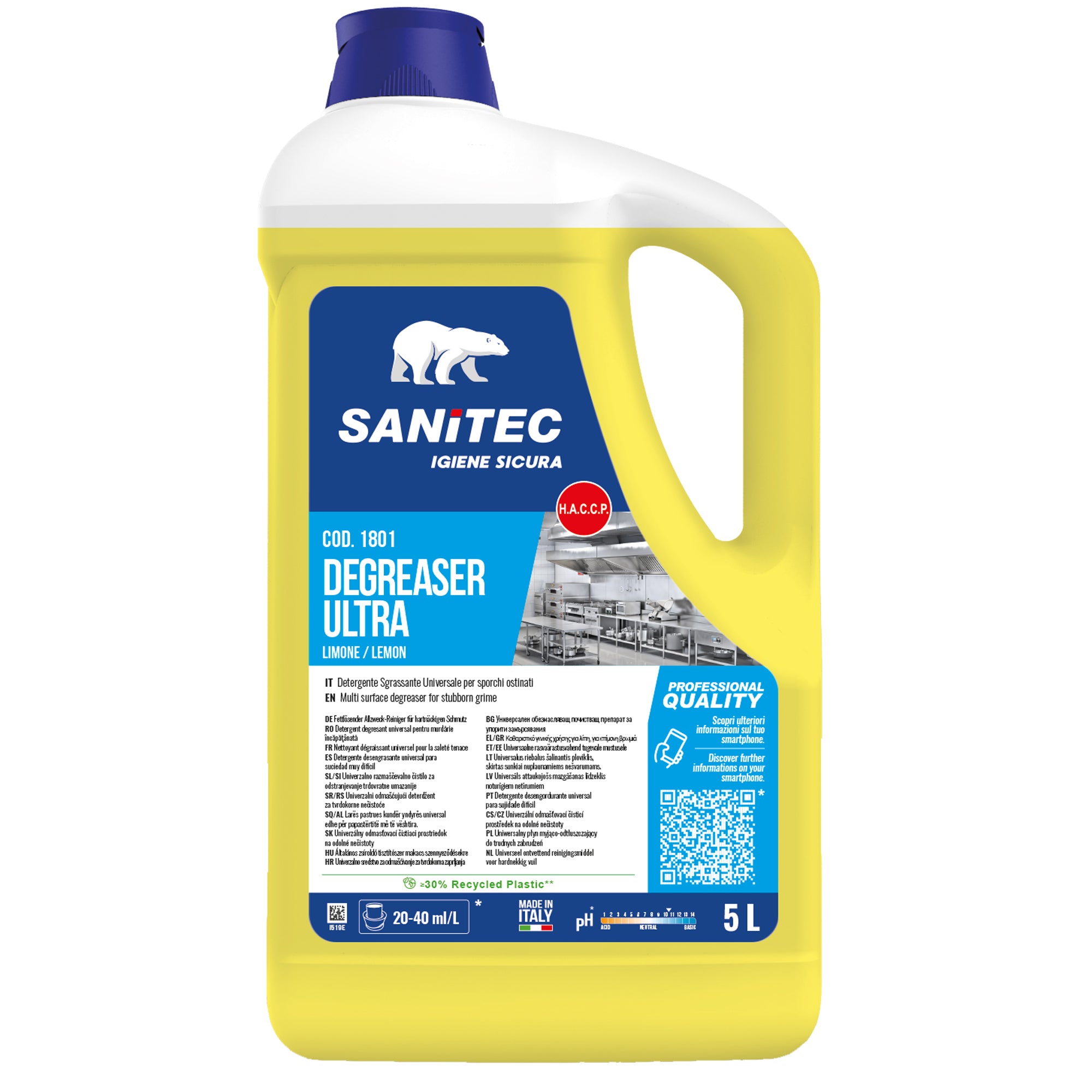 sanitec-sgrassante-universale-ultra-limone-5lt