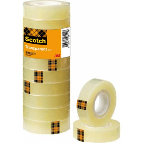 scotch-nastro-adesivo-scotch-508-15-mm-x-33-m-trasparente-torre-10-rotoli-508-1533s