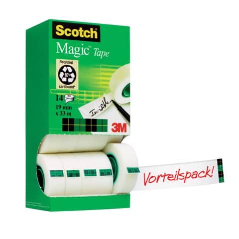 scotch-nastro-adesivo-scotch-magic-810-19-mm-x-33-m-trasparente-opaco-value-pack-12-rotoli-2-gratis-8-1933r14tpr