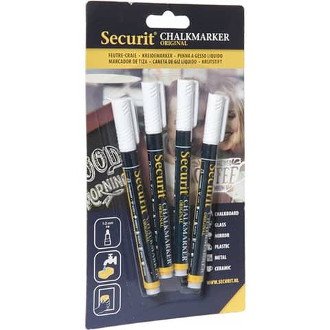 securit-pennarelli-gesso-liquido-securit-punta-fina-1-2-mm-bianco-set-4-pezzi-bl-sma100-v4-whi