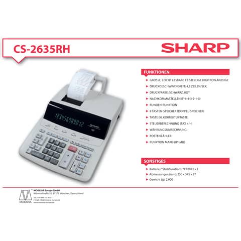 sharp-calcolatrice-scrivente-cs-2635rhgy-velocita-stampa-4-3-linee-secondo-grigio-sh-cs2635rhgyse