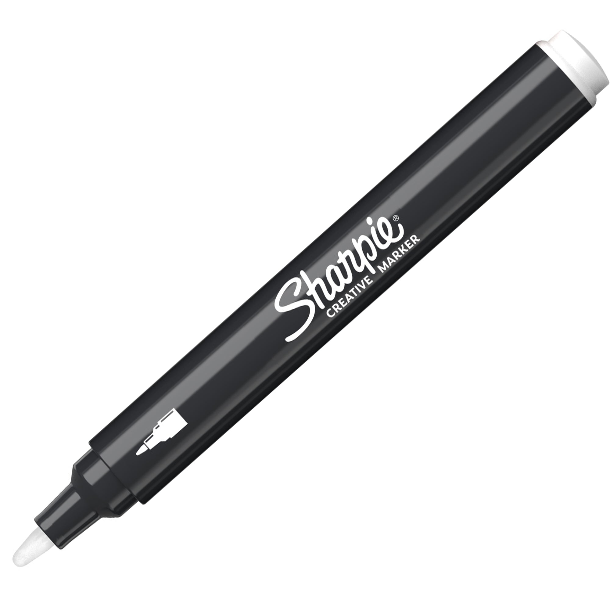 sharpie-astuccio-2-marcatori-acrilici-punta-tonda-bianco-nero