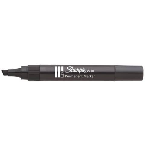 sharpie-marcatore-permanente-w10-punta-scalpello-5-mm-nero-s0192654