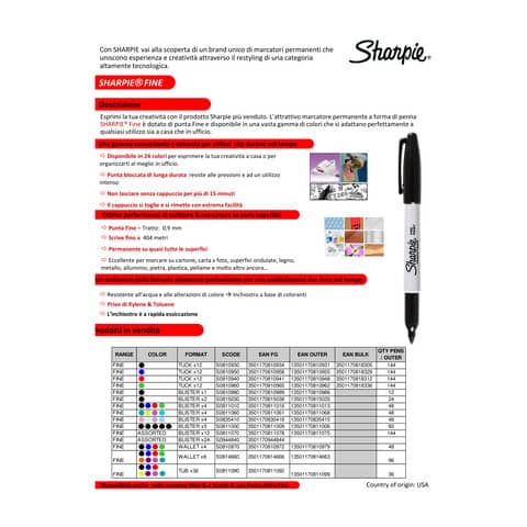 sharpie-marcatori-permanente-fine-f-punta-conica-1-mm-nero-special-pack-24-pezzi-2077128