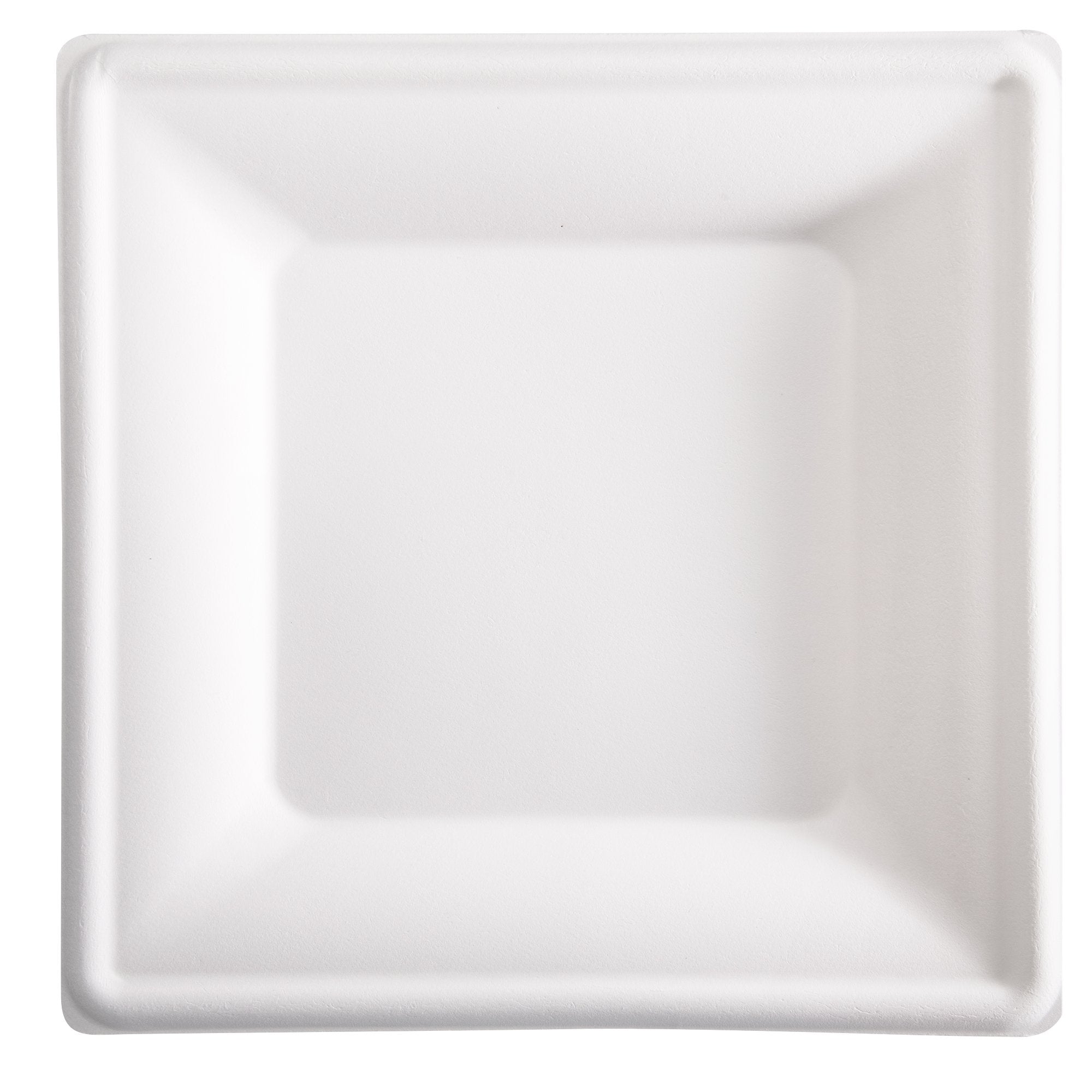 signor-bio-50-piatti-quadrati-monouso-canna-zucchero-26x26cm-bianco