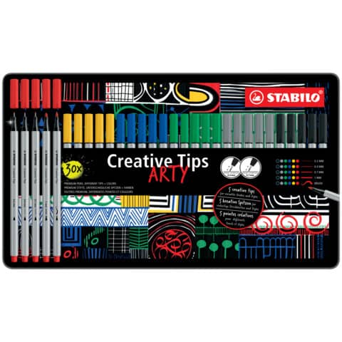 stabilo-creative-tips-conf-30-pz-colori-pastel-89-30-6-1-20