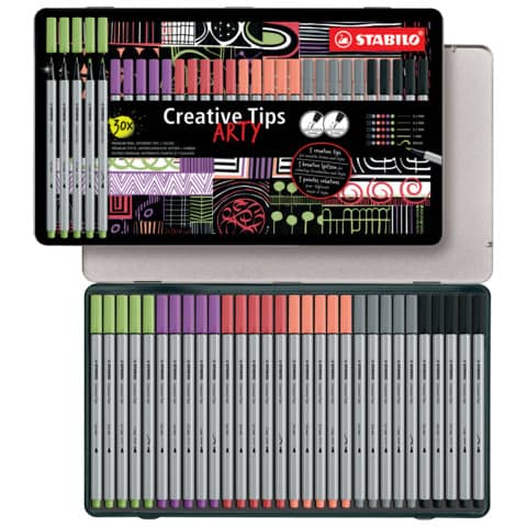 stabilo-creative-tips-conf-50-pz-colori-classic-89-30-6-2-20