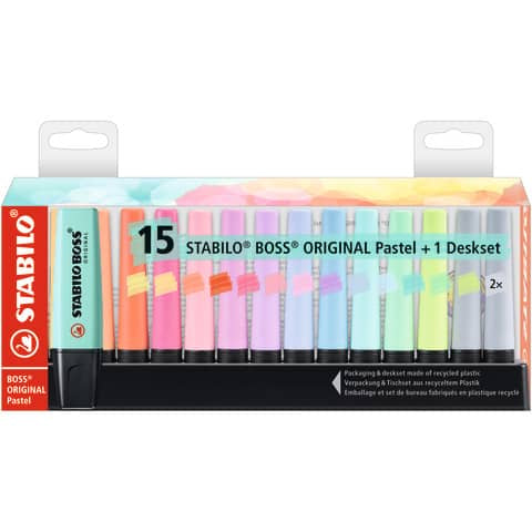 stabilo-desk-set-evidenziatori-boss-original-pastel-2-5-mm-assortiti-conf-15-pezzi-7015-02-5