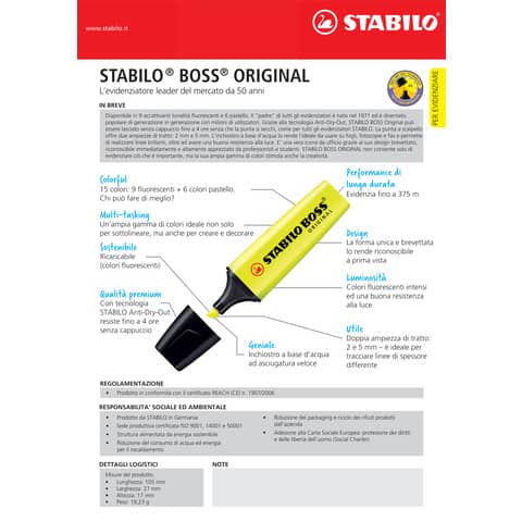 stabilo-evidenziatore-boss-original-2-5-mm-giallo-70-24