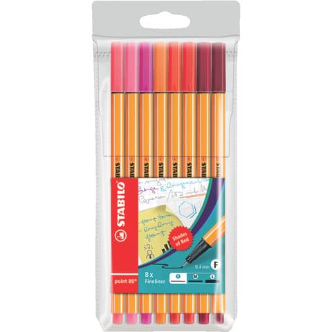 stabilo-fineliner-point-88-0-4-mm-conf-8-colori-caldi-88-8-02