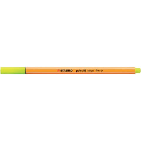 stabilo-fineliner-point-88-0-4-mm-giallo-neon-88-024