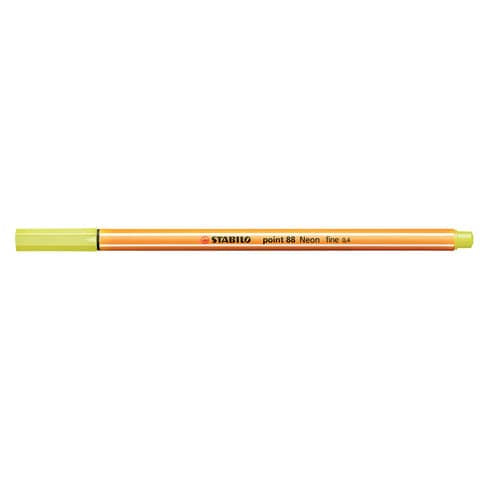 stabilo-fineliner-point-88-0-4-mm-giallo-neon-88-024