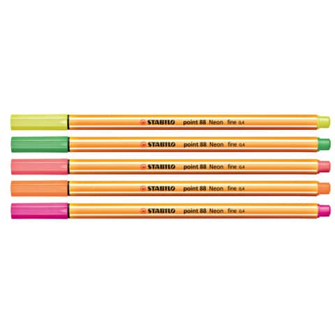 stabilo-fineliner-point-88-0-4-mm-giallo-neon-88-024