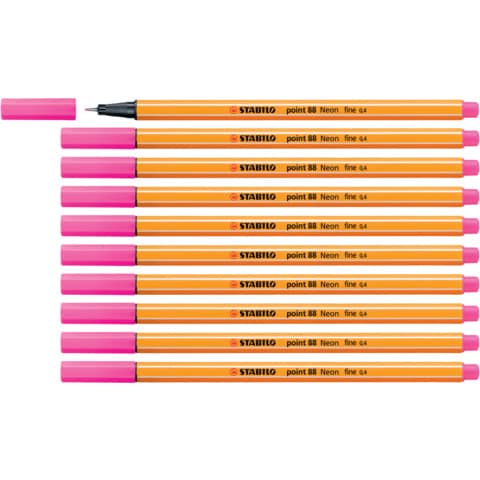 stabilo-fineliner-point-88-0-4-mm-rosa-neon-88-056