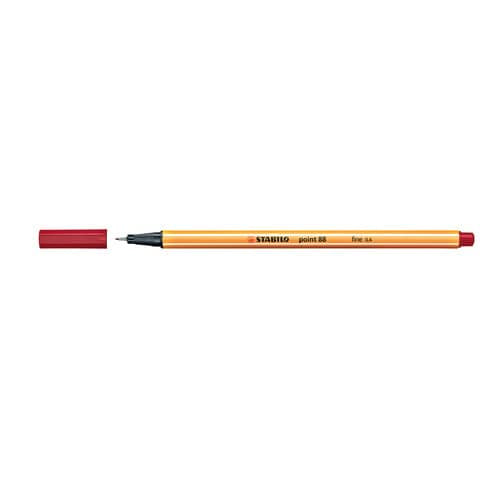 stabilo-fineliner-point-88-0-4-mm-rosso-cremisi-88-50