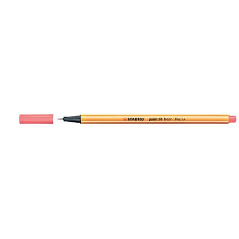 stabilo-fineliner-point-88-0-4-mm-rosso-neon-88-040