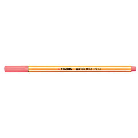 stabilo-fineliner-point-88-0-4-mm-rosso-neon-88-040