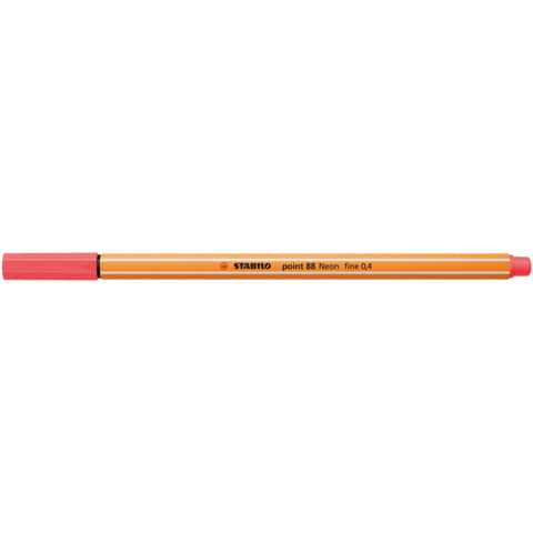 stabilo-fineliner-point-88-0-4-mm-rosso-neon-88-040